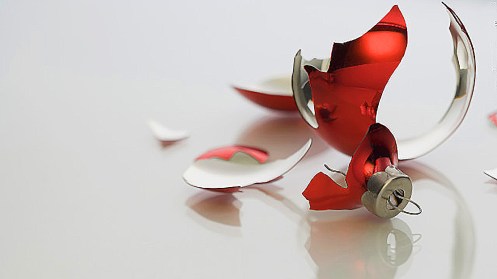 broken ornament