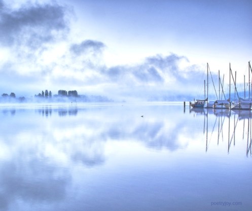 reward - ships in calm waters - setting our course with courage and faith @poetryjoy.com